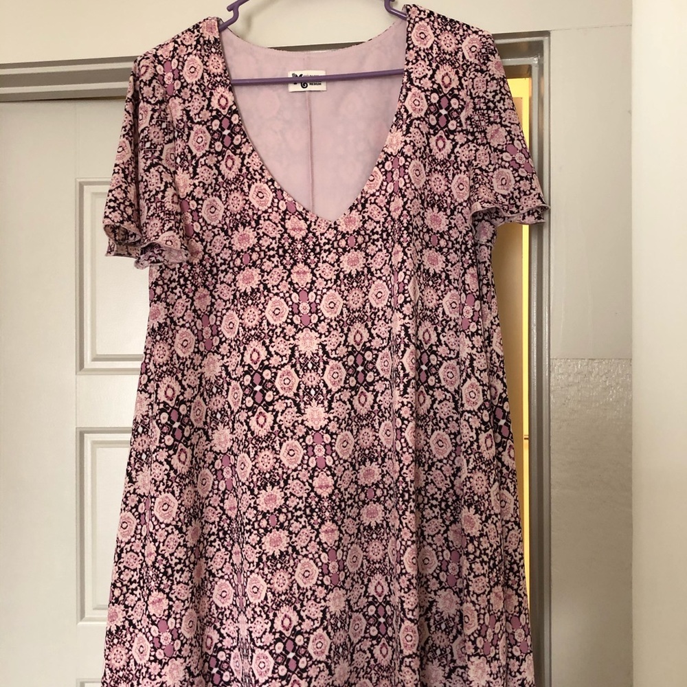 Show Me Your Mumu Cabernet Rose Kylie dress